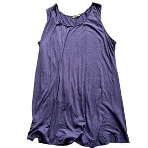 CHALET SOFT TANK DRESS SIZE 3X MINIMALIST COMFY PRETTY PURPLE STYLISH CASUAL
